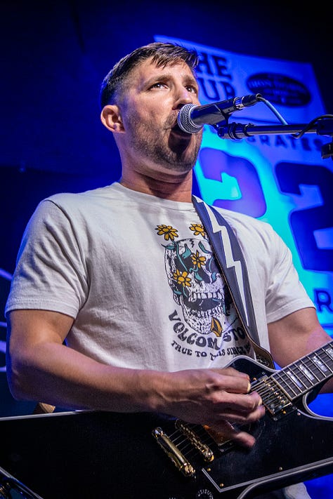 Bryson Lawrence fronts Blank Labels at the Iron Horse Pub