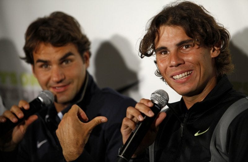 2016 Madrid Masters Rafael Nadal and Roger Federer share quarter tennis images 2016 Madrid Masters Rafael Nadal and Roger Federer share quarter tennis images