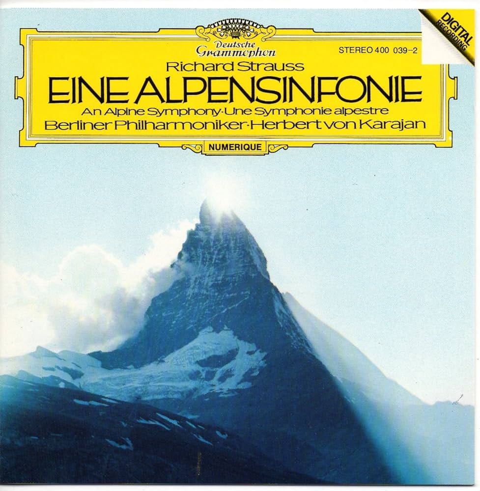 Richard Strauss, Herbert von Karajan, Berliner Philharmoniker - Richard Strauss: Eine Alpensinfonie; an Alpine Symphony - Amazon.com Music Richard Strauss, Herbert von Karajan, Berliner Philharmoniker - Richard Strauss: Eine Alpensinfonie; an Alpine Symphony - Amazon.com Music