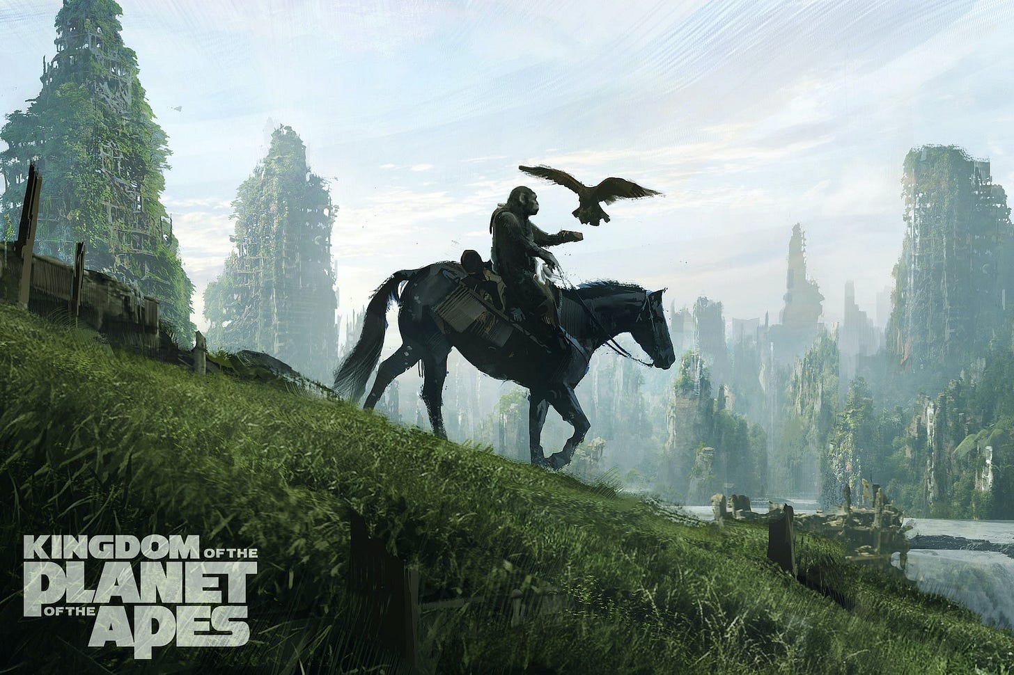 Concept art from Kingdom of the Planet of the Apes.