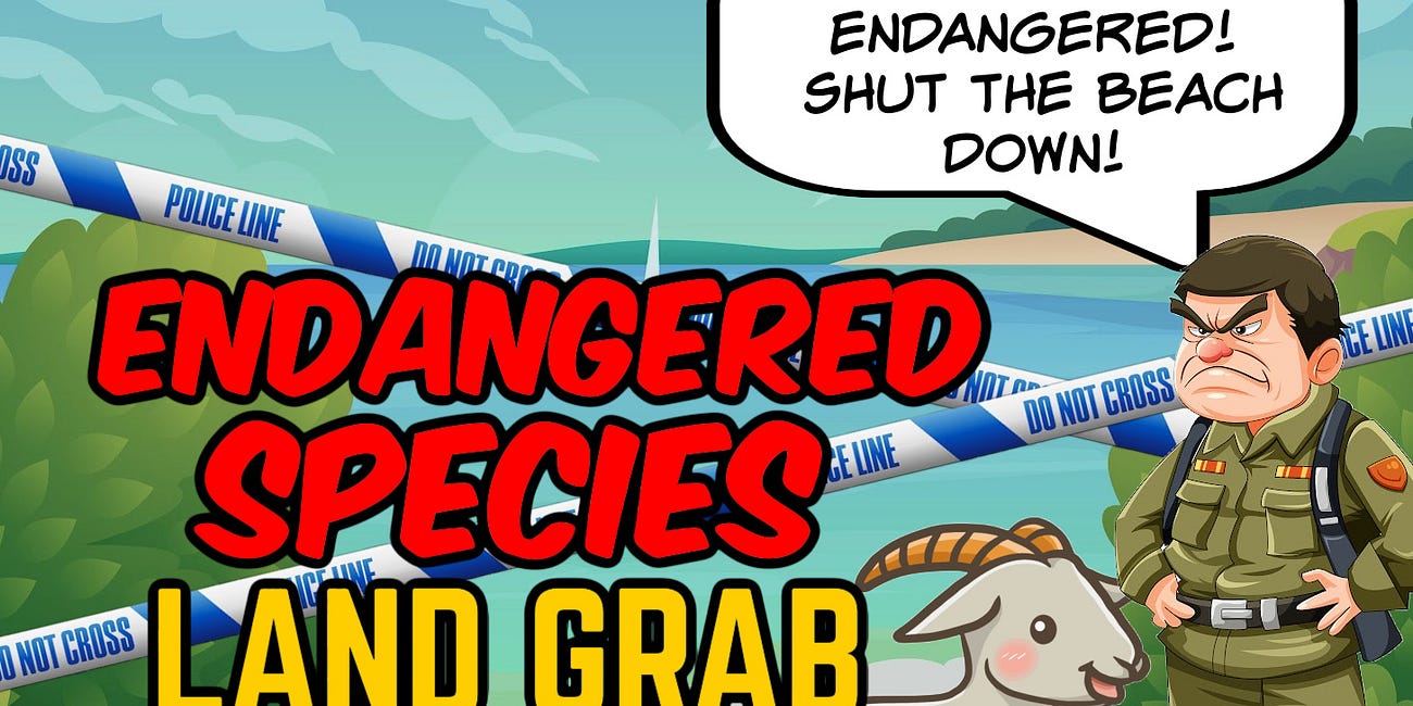 Endangered Species LAND GRAB: Shutting Down FARMS Over FAKE ANIMALS