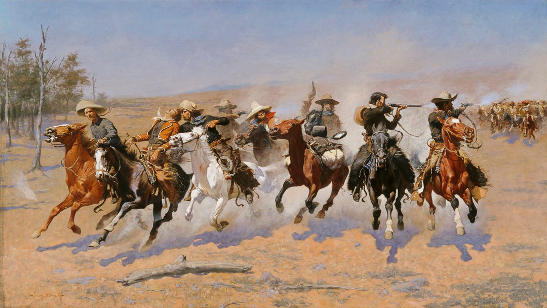 Frederic Remington, A Dash for the Timber, 1889 Frederic Remington, A Dash for the Timber, 1889