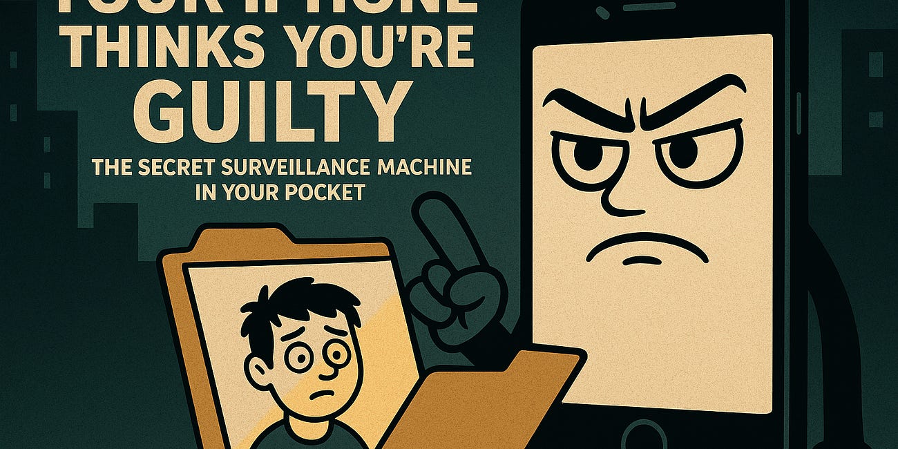 The Glass Narc: How Your iPhone Is Becoming a Warden in Your Pocket: