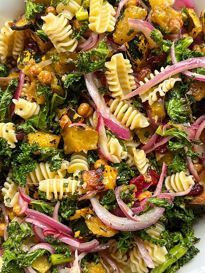 Fall Pasta Salad - by Raquel Ravivo - Fresh off the Stack Fall Pasta Salad - by Raquel Ravivo - Fresh off the Stack