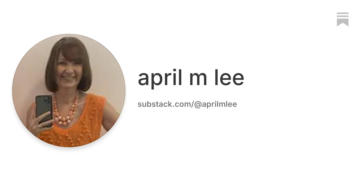april m lee | Substack