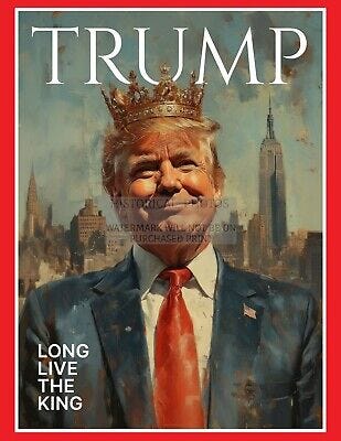 PRESIDENT DONALD TRUMP "LONG LIVE THE KING" WHITE HOUSE POST 8.5X11 PHOTO |  eBay