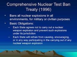 Nuclear: Rabat Calls for Immediate Implementation of UN Comprehensive Test  Ban Treaty – The North Africa Post
