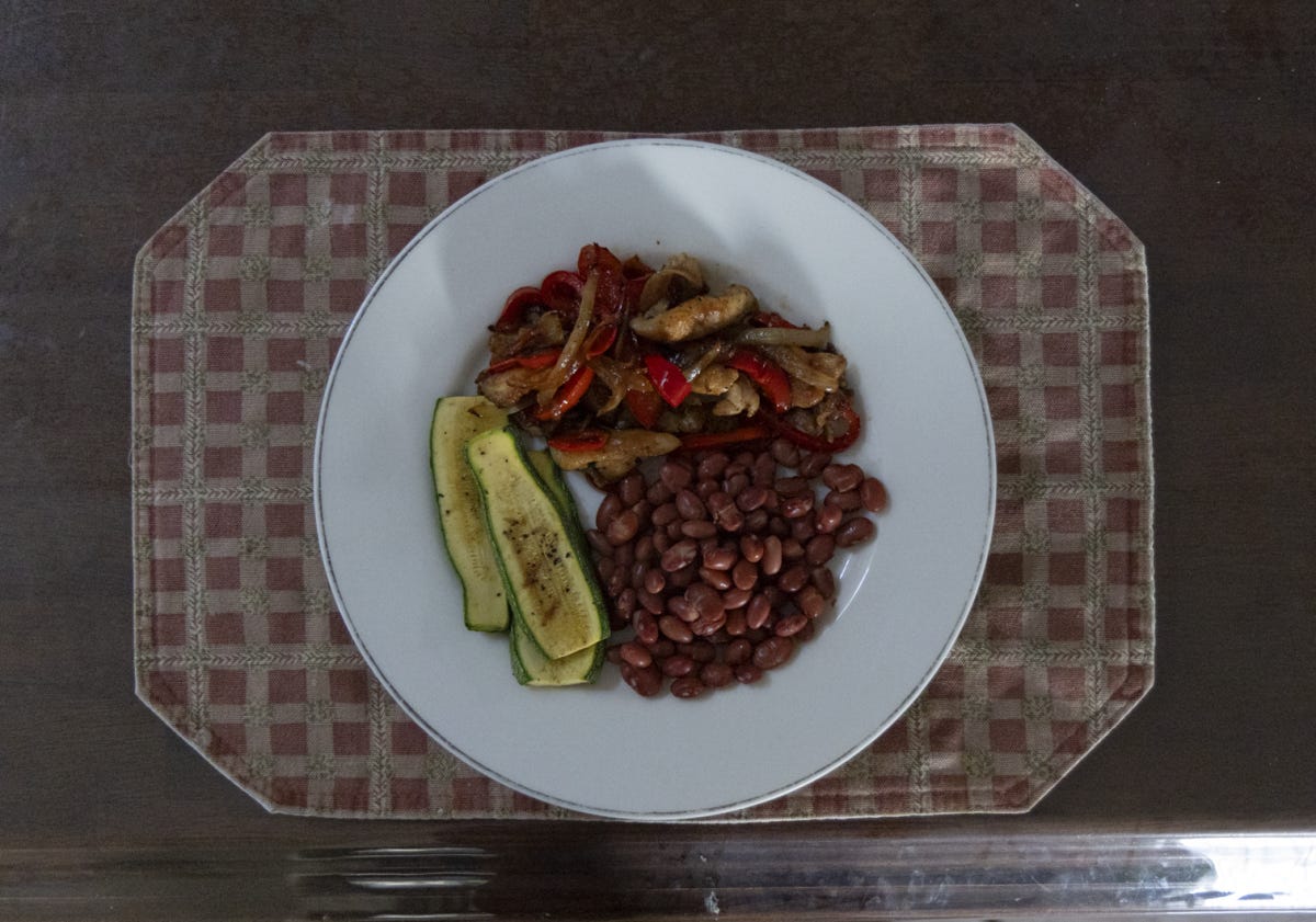 The finished meal after following all the steps. Most of the ingredients used to prepare this meal were obtained from the Warrior Pantry, where enrolled students can get free food with student identification. (Warrior Life | Angel Pasillas)