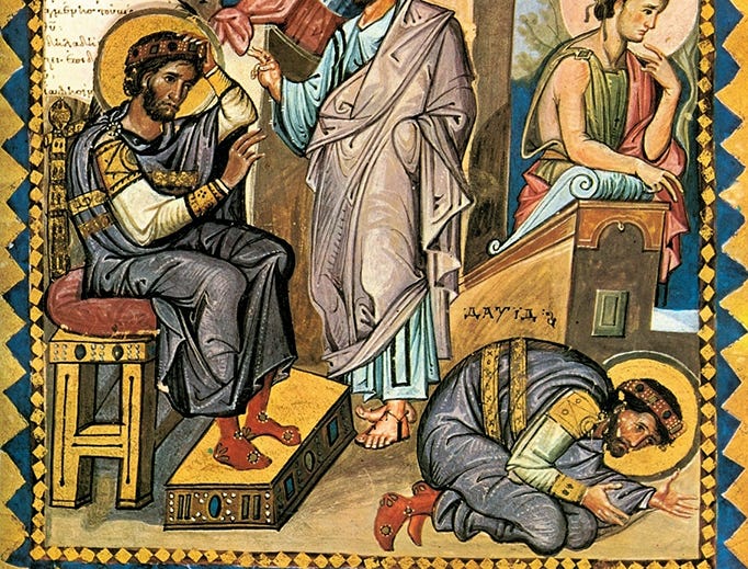 Nathan Reproaches King David, and King David Does Penance