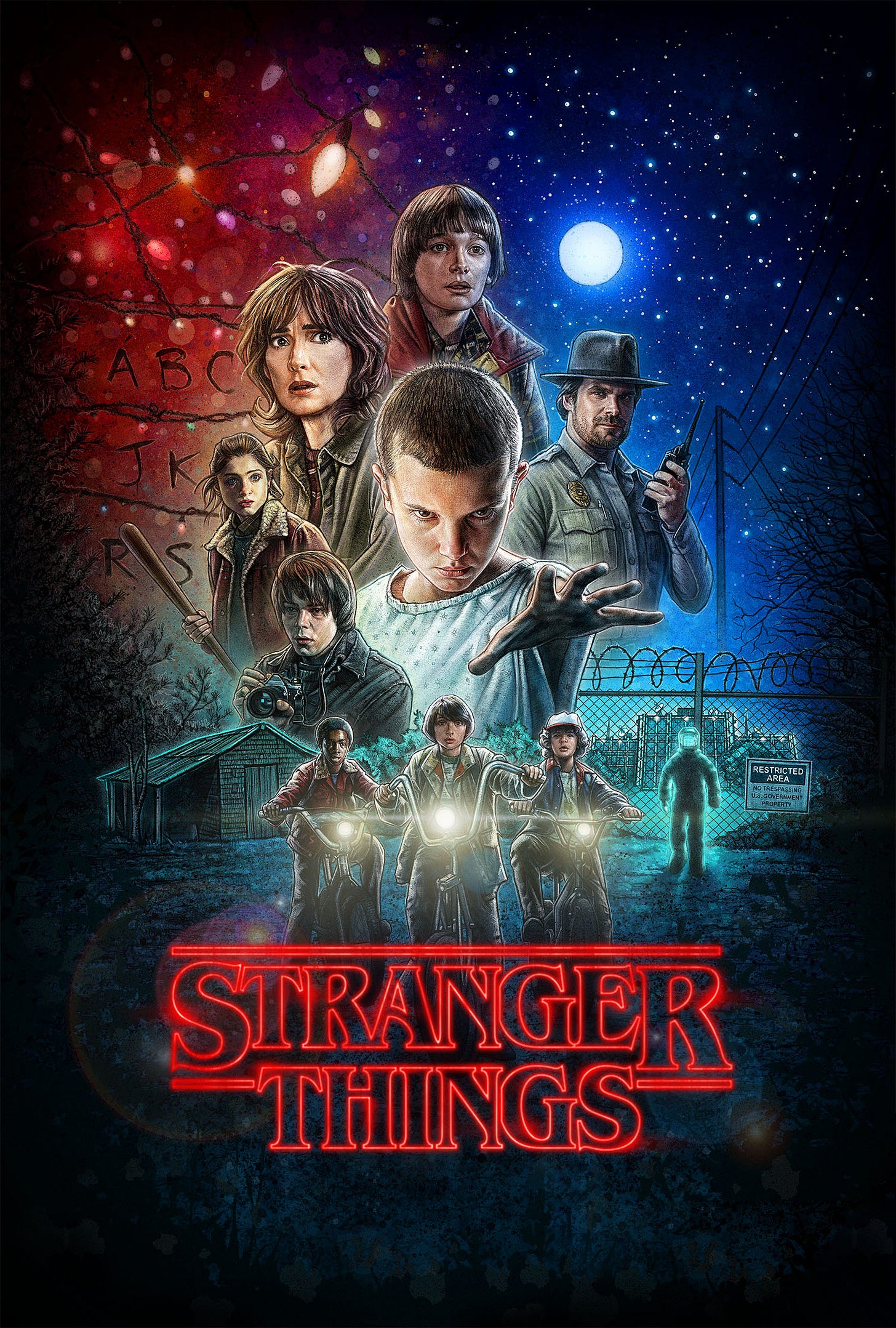 “Stranger Things” (2016) poster