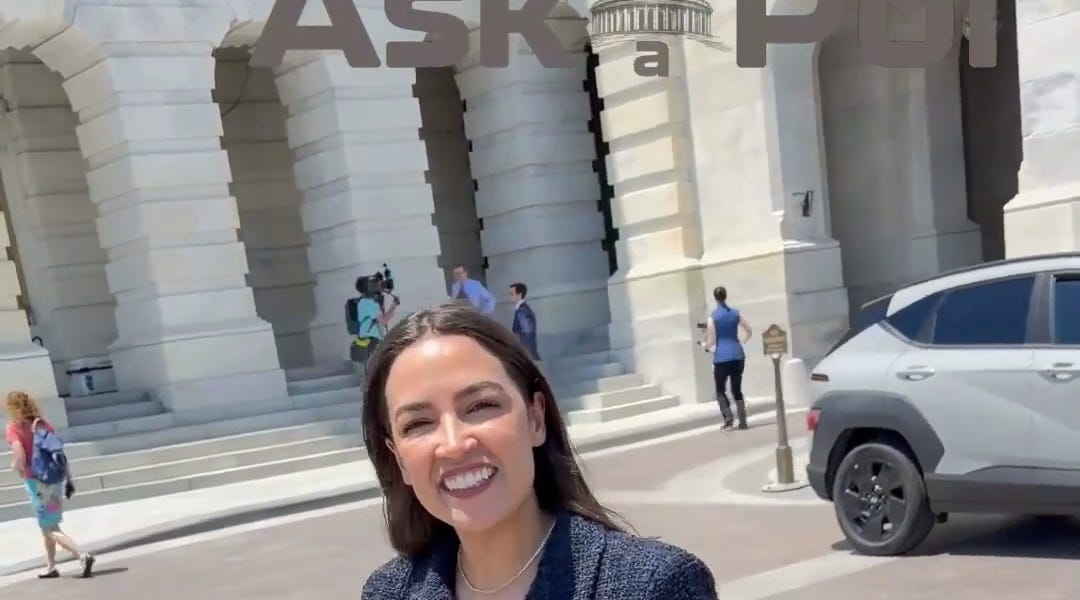 They give you a hard time,” AOC complains its harder to get SCIF briefings since leaving Oversight