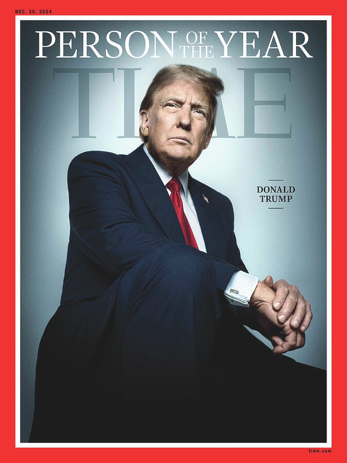 PERSON OF THE YEAR - Donald Trump by Platon for TIME