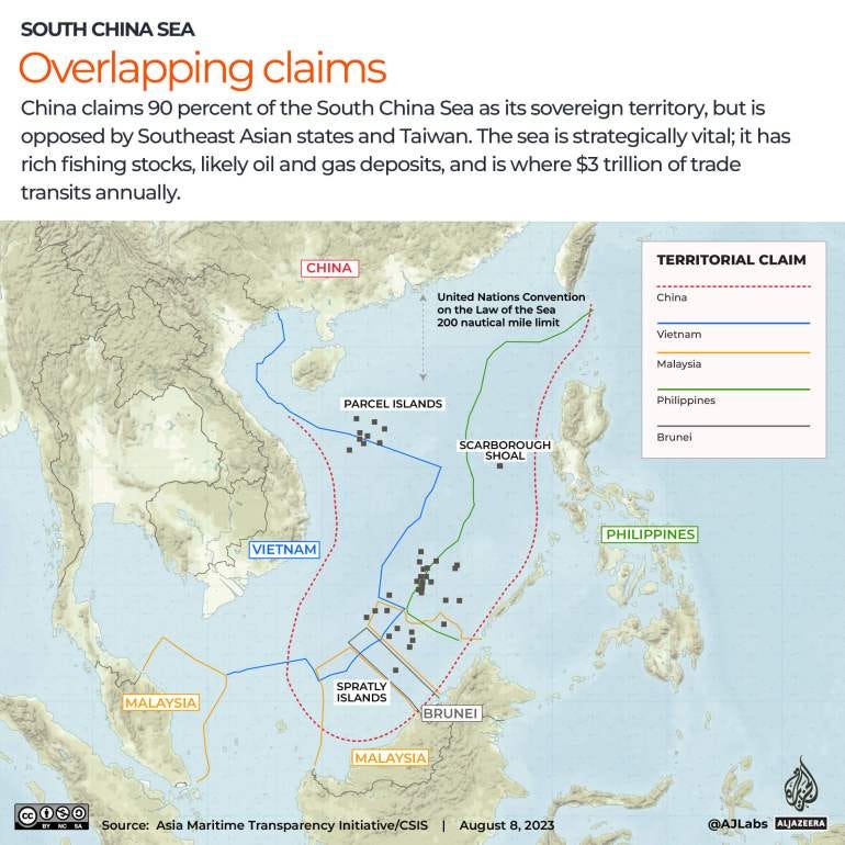 What set off the latest South China Sea row between China and Philippines?  | News | Al Jazeera