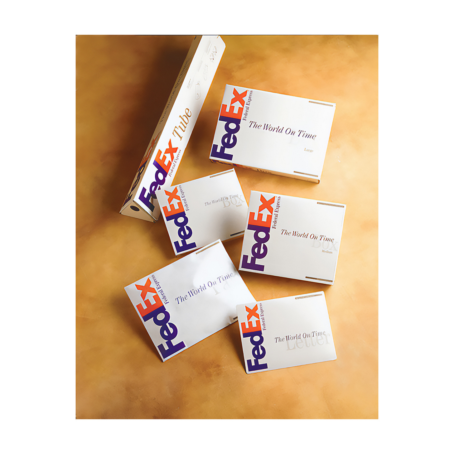 Lindon Leader & Landor’s 1994 logo for FedEx