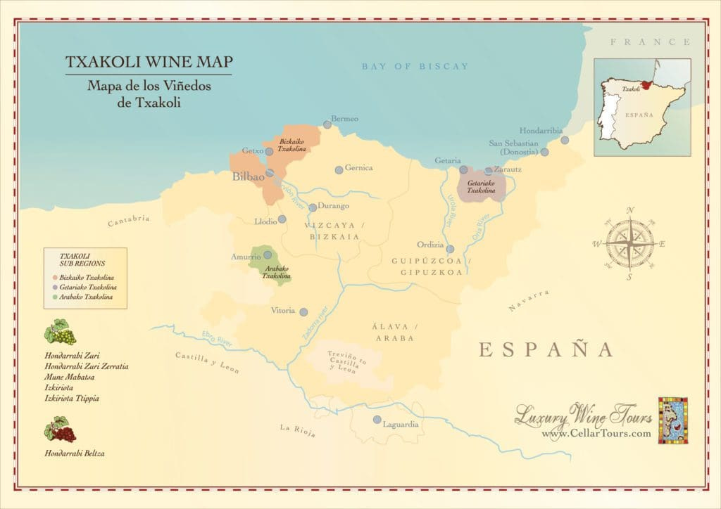 Txakoli (Txakolina) Wine Region | a Guide by Cellar Tours™