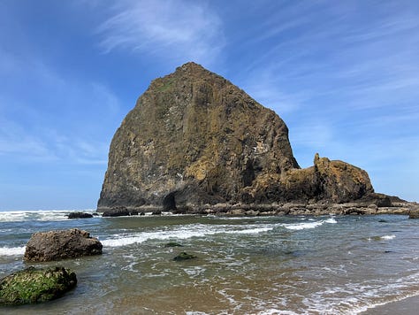 Haystack Rock, Cannon Beach, tide pools
