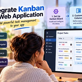 (Course #18) Integrate Kanban in Web Application