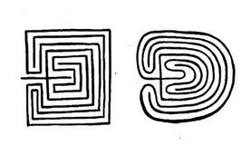 Cretan Labyrinth Design