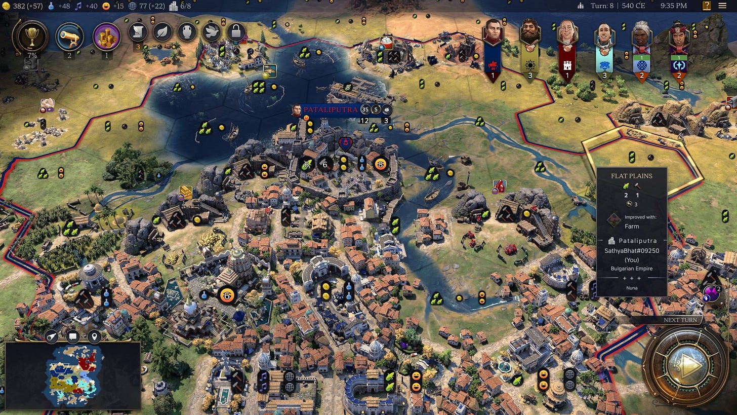 Civ 7 screenshots