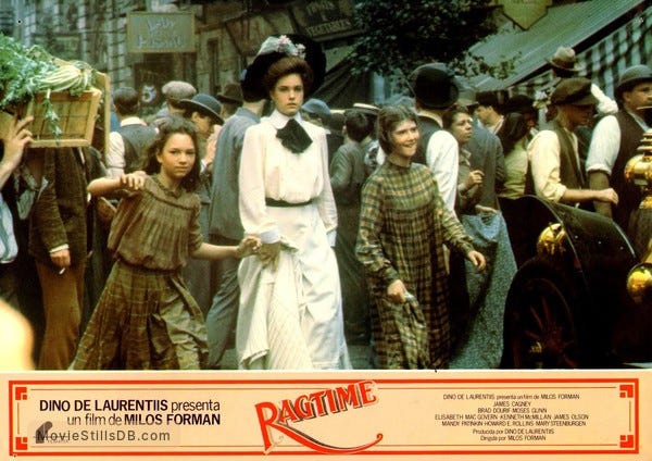 Ragtime - Lobby card with Elizabeth McGovern Ragtime - Lobby card with Elizabeth McGovern