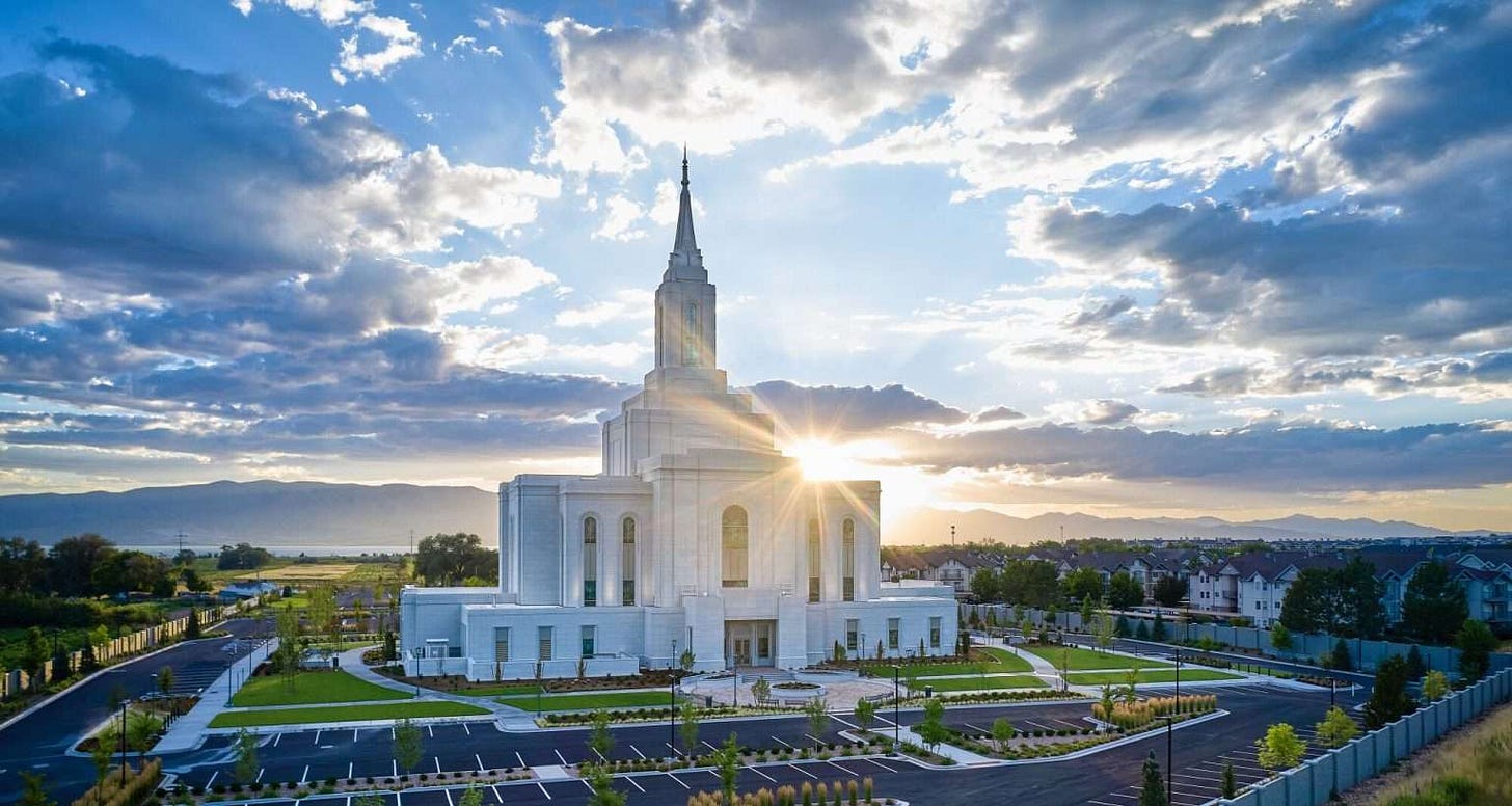 Your First Look Inside the Orem Utah Temple | LDS Daily