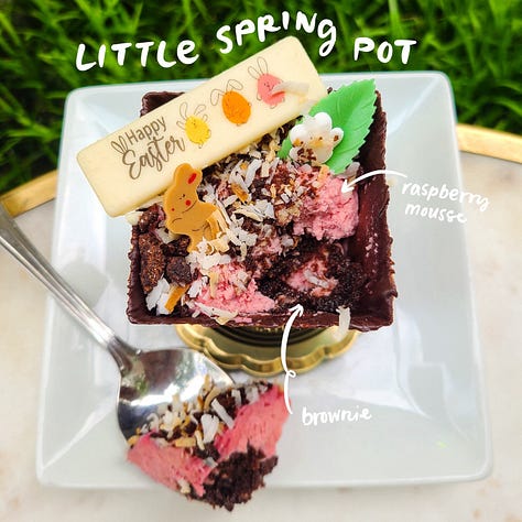 Renaissance Patisserie Little Spring Pot
