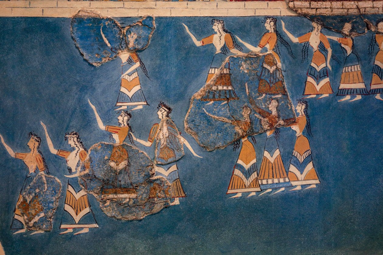 Sacred Grove and Dance Fresco