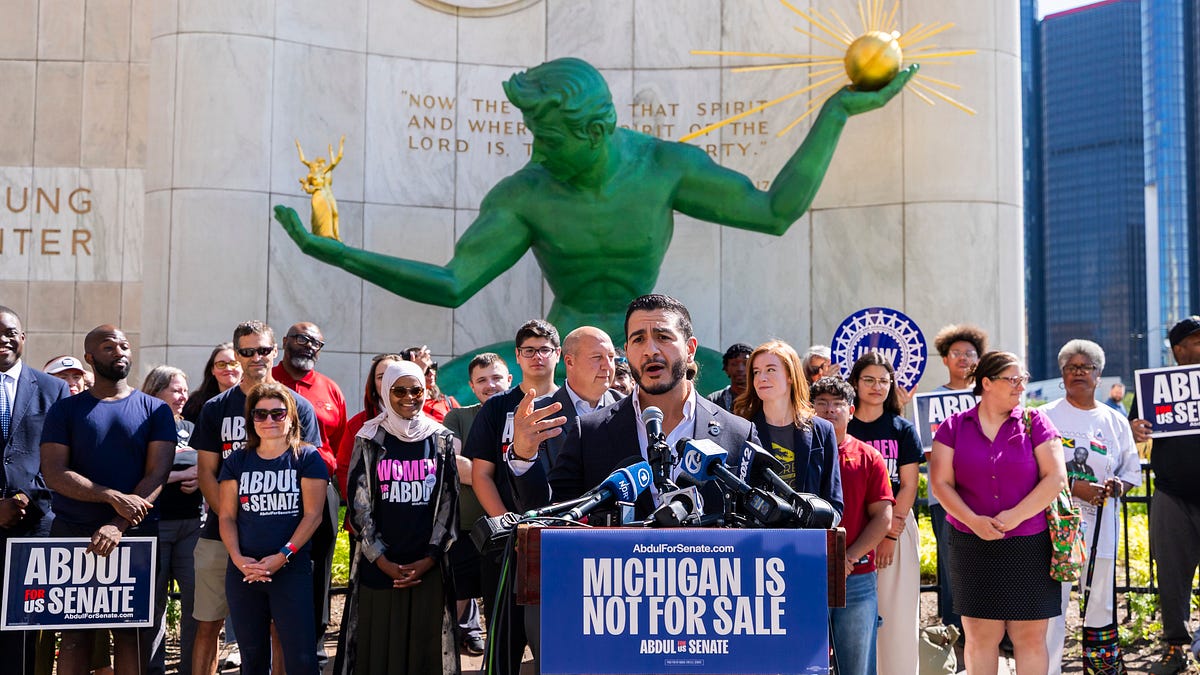 Abdul El-Sayed leads anti-war sweep in Michigan; Israel raids Qalandia refugee camp; Russian strikes kill 17 in Kyiv