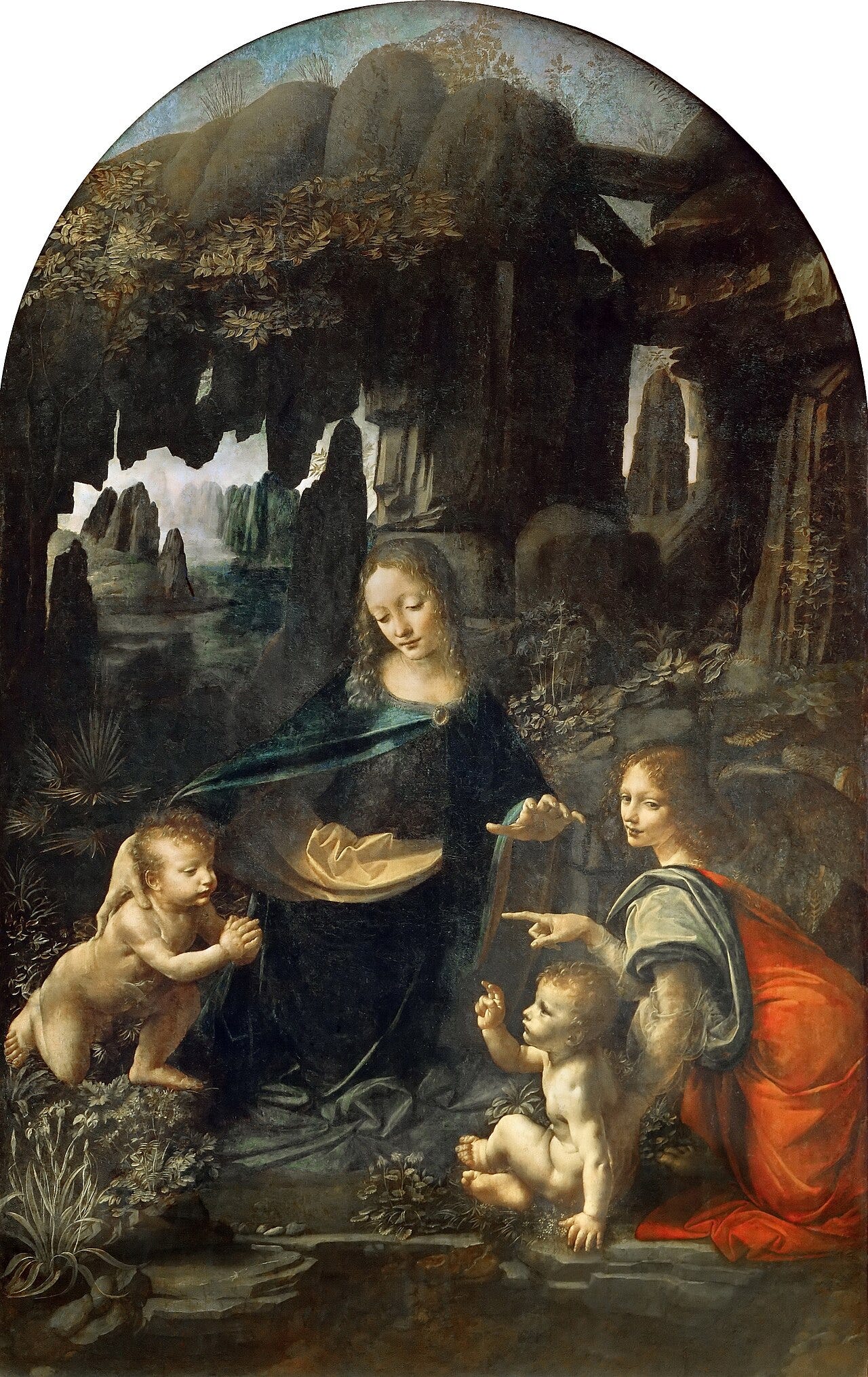 Leonardo da Vinci, The Virgin of the Rocks Leonardo da Vinci, The Virgin of the Rocks