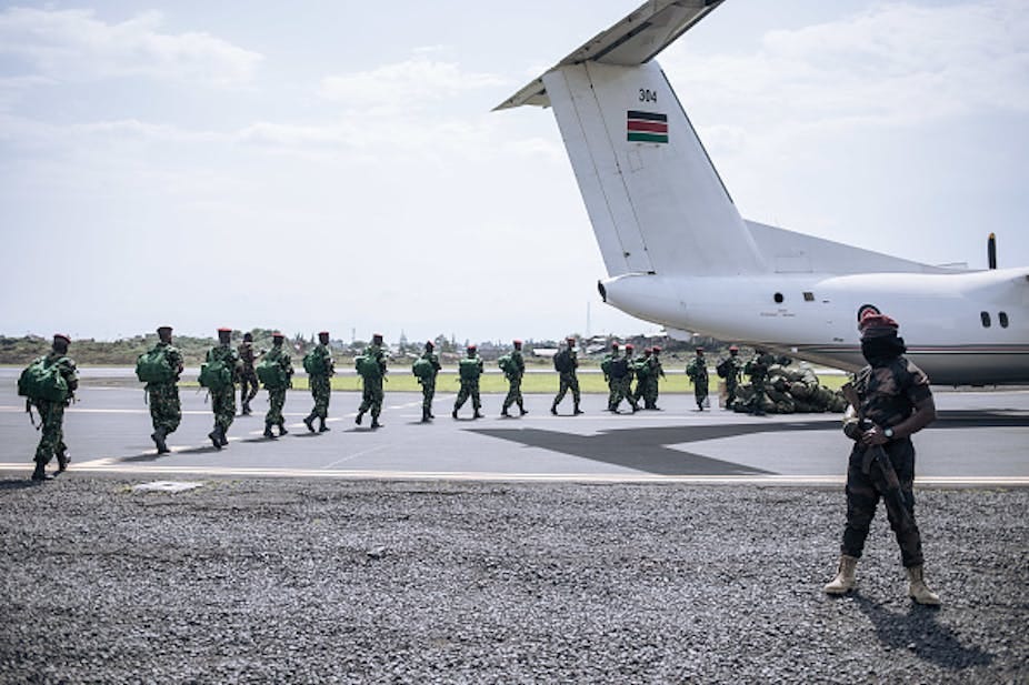 Photo of Burundi military personnel arriving in Goma, DRC Photo of Burundi military personnel arriving in Goma, DRC