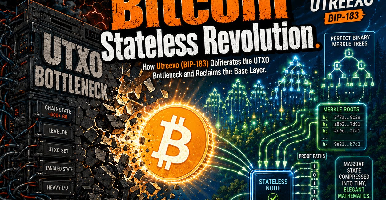 The Bitcoin Stateless Revolution.