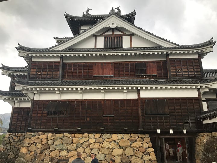 Fukuchiyama Castle and views