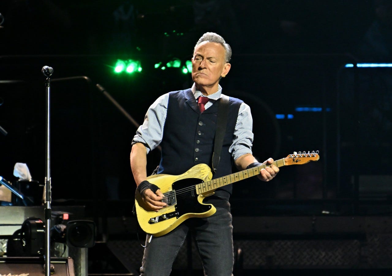 Bruce Springsteen in New York on May 11. Bruce Springsteen in New York on May 11.
