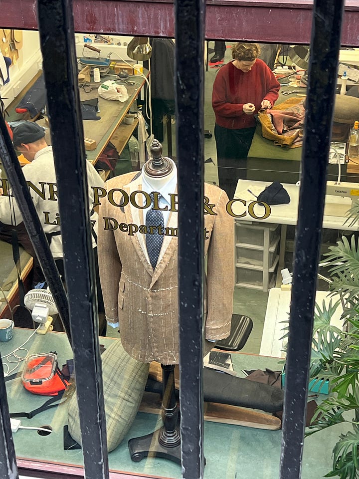 Choosing Keeping in Soho, Afternoon Tea at Sketch, A Glimpse into a Savile Row Studio, Strawberry Thief