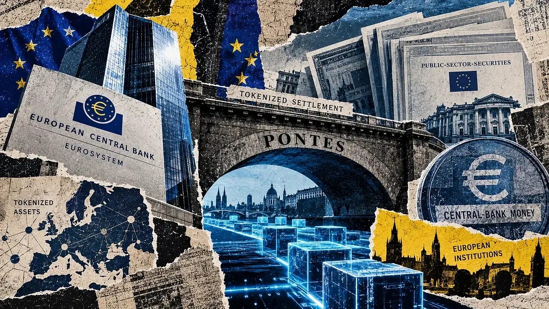 Tokenized public-sector bonds move through Pontes toward central-bank settlement as the ECB prepares future investment activity Tokenized public-sector bonds move through Pontes toward central-bank settlement as the ECB prepares future investment activity
