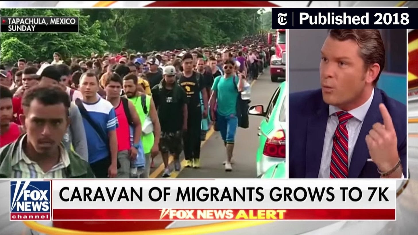 Fox News and Trump Reboot a Fearmongering TV Drama From 2014 - The New York Times Fox News and Trump Reboot a Fearmongering TV Drama From 2014 - The New York Times