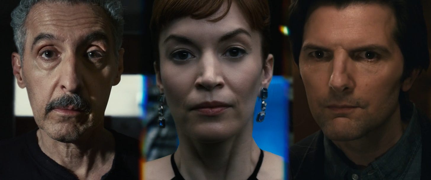 Irving, Helly, and Mark side by side