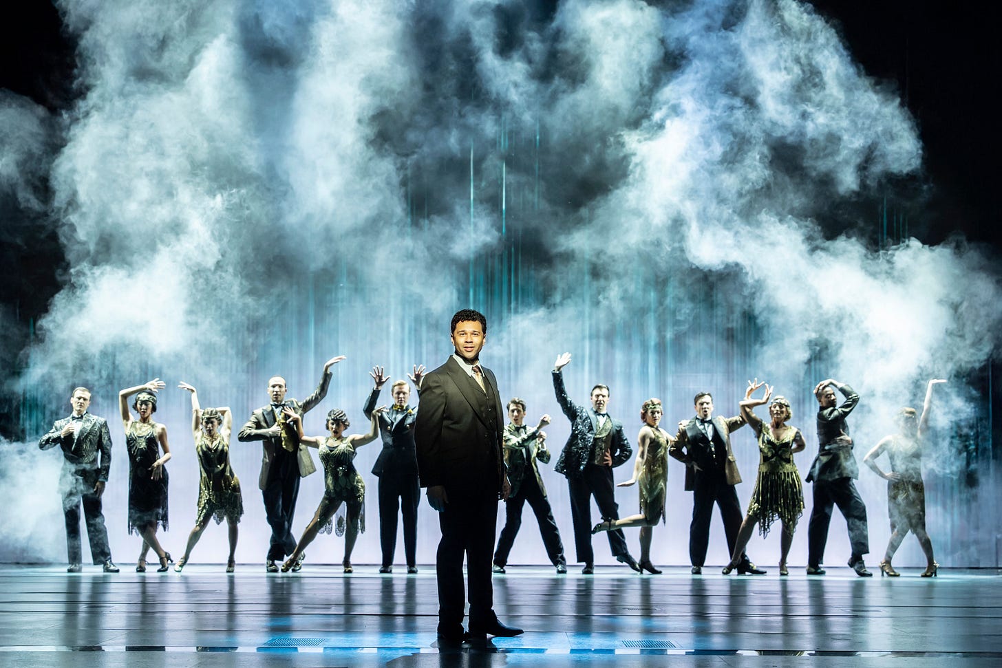 Corbin Bleu and the original West End cast of The Great Gatsby (c) Johan Persson_244.jpg
