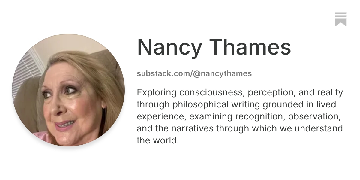 Nancy Thames | Substack