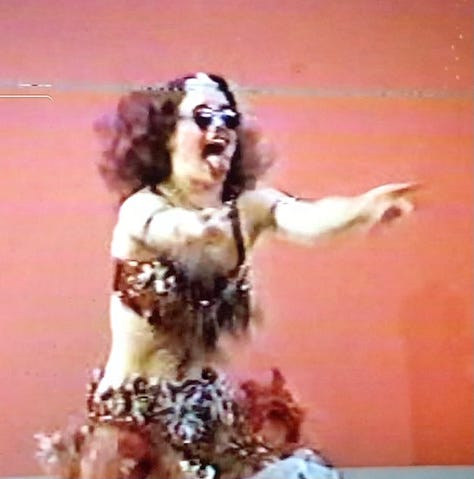 A trio of images capturing the author in the final dances before being hit by a drunk driver.