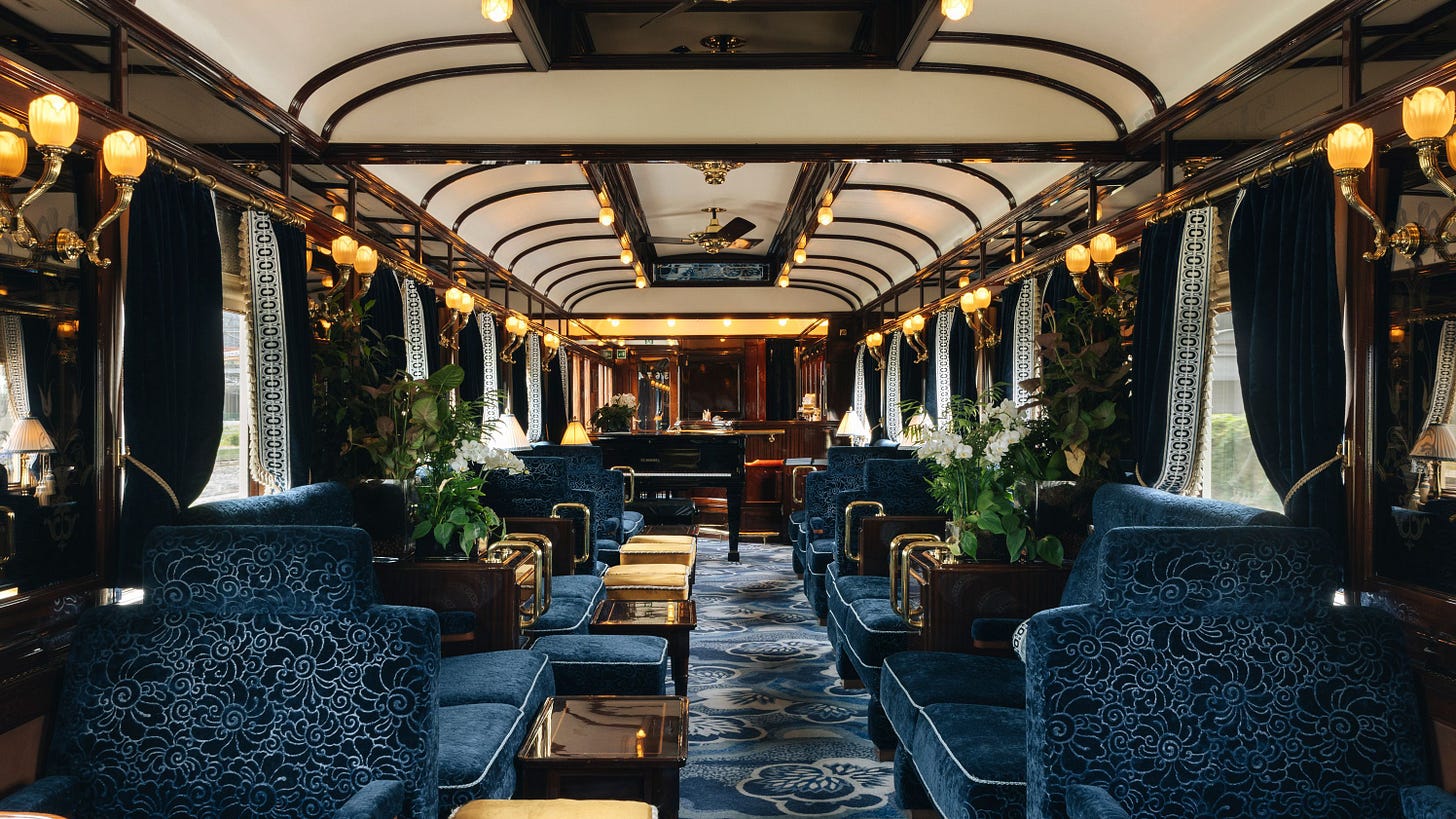 On the Venice Simplon-Orient-Express, All the Train's a Stage ...