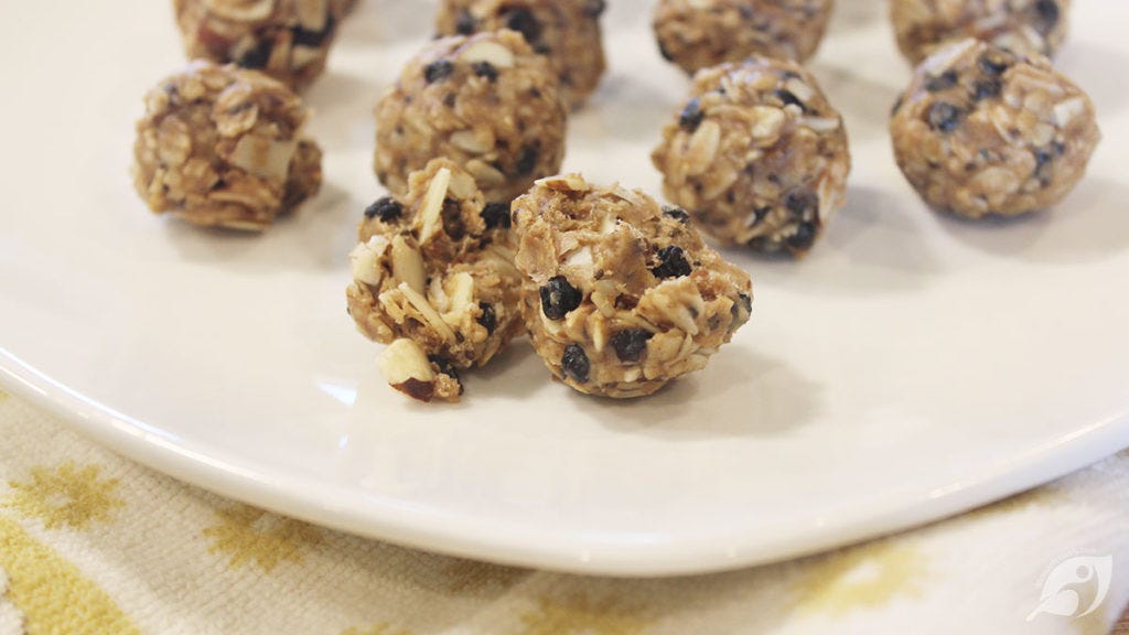 Wild Blueberry Almond Energy Bites Wild Blueberry Almond Energy Bites
