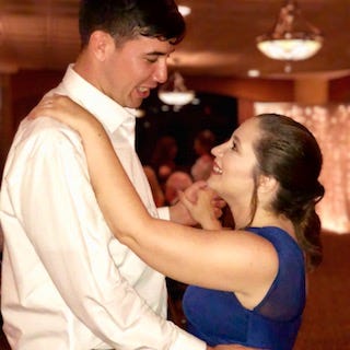 celebrating my mother's wedding, moh in mother's wedding, navy bridesmaid dress