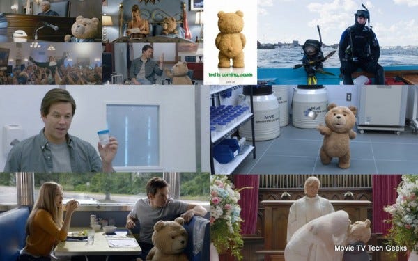 americas favorite nasty teddy bear back with ted 2 trailer images americas favorite nasty teddy bear back with ted 2 trailer images