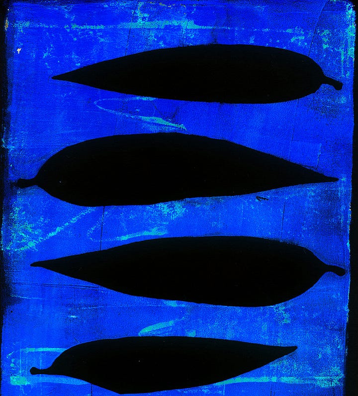 Textured Gelli Plate Prints by Rebecca Johnstone aka Dainty Dora