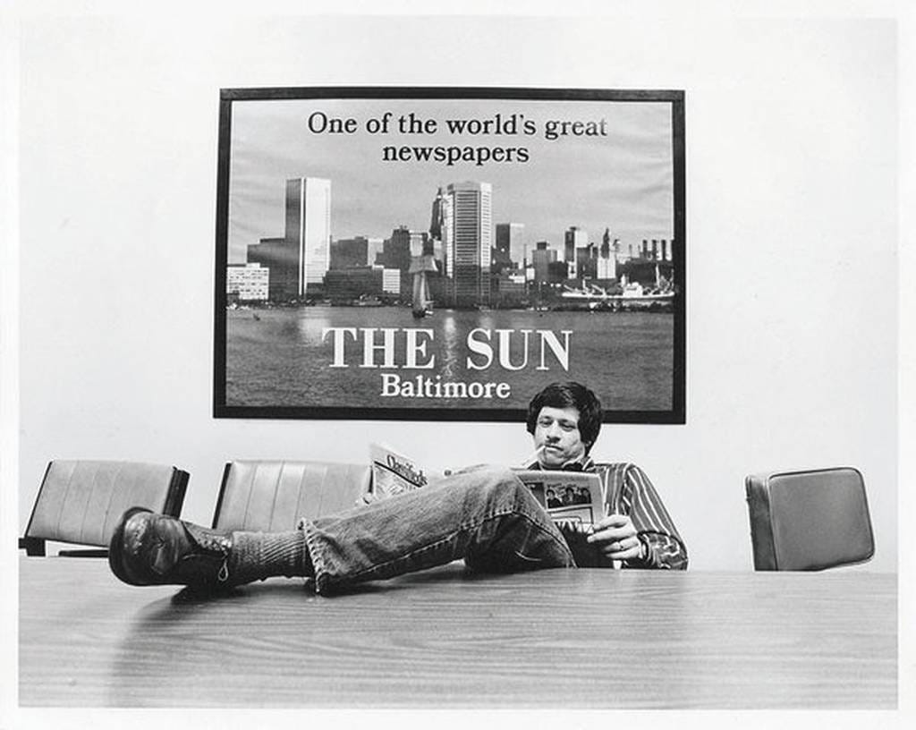 David Ettlin relaxes in a Sun conference room in the 1980s. David Ettlin relaxes in a Sun conference room in the 1980s.