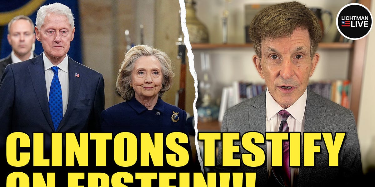 We Testify Clintons Testify on Epstein! What We Just Learned