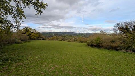 The Teign Valley area