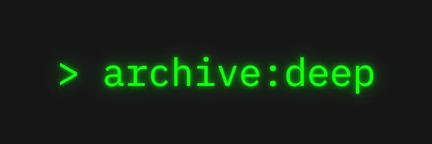 Archive Deep
