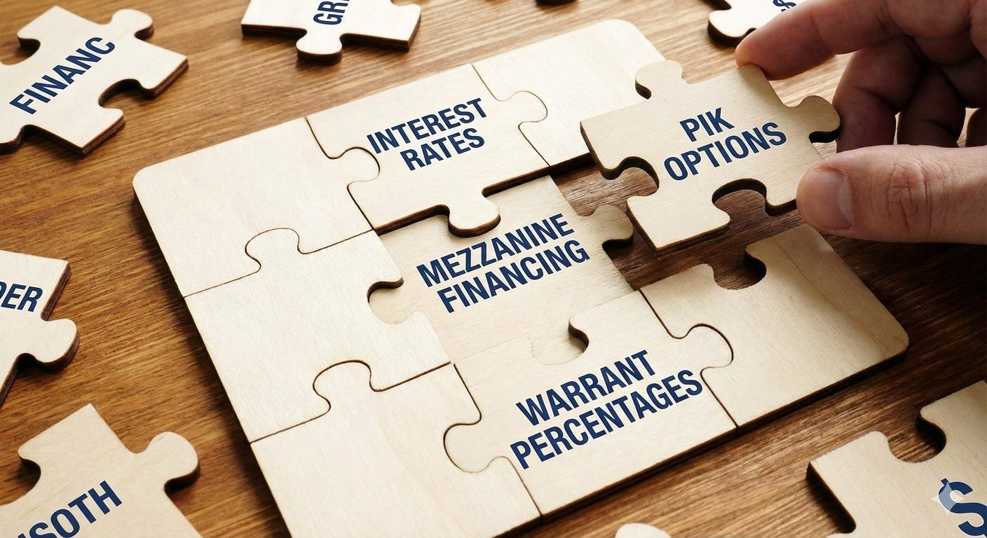 How to Model Mezzanine Financing End-to-End